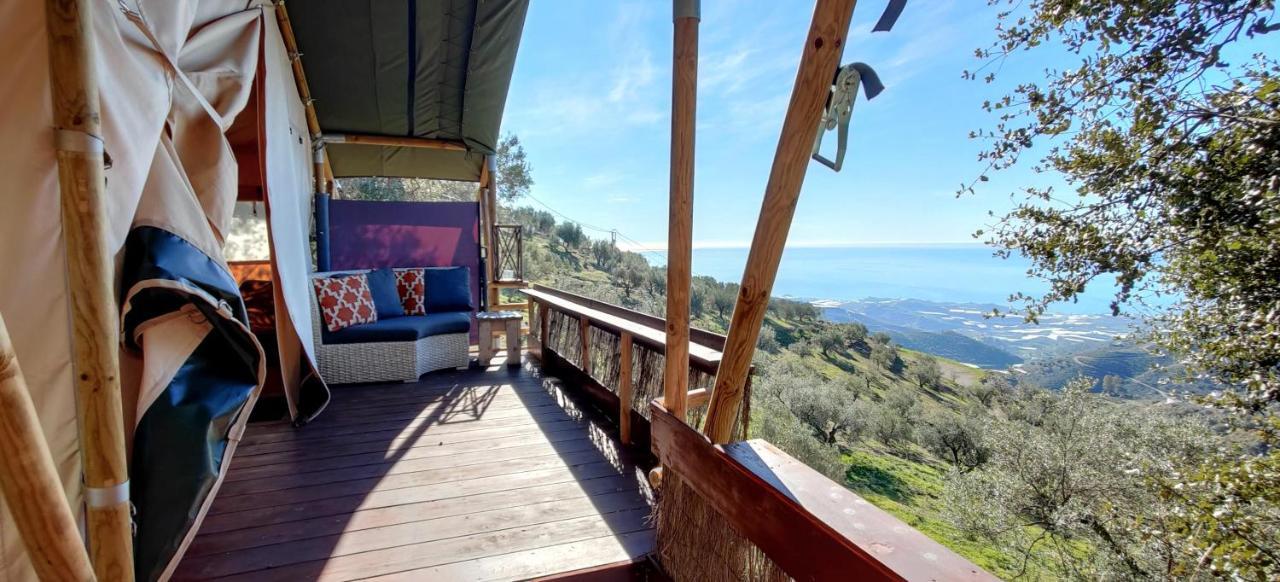 Campo Agave Luxury Tents Sayalonga エクステリア 写真