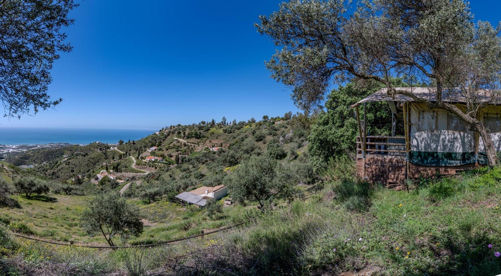 Campo Agave Luxury Tents Sayalonga エクステリア 写真